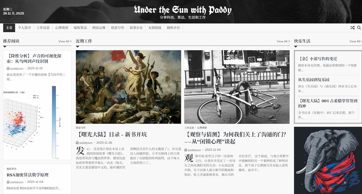 Under the Sun with Paddy